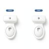 Donlim Heated Bidet Seat White Elongated Modern ABS Material-1