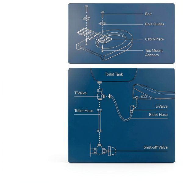 Bio Bidet BB2000R Premium Bidet Seat Heated Comfort-9