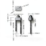 Lighthouse LEDs 1.8mm Round Top Warm White LED Ultra Bright-0