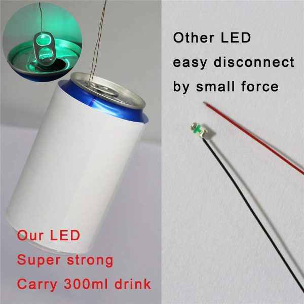 Bowerful LED Rainbow Flashing Miniature Lights for Models-3