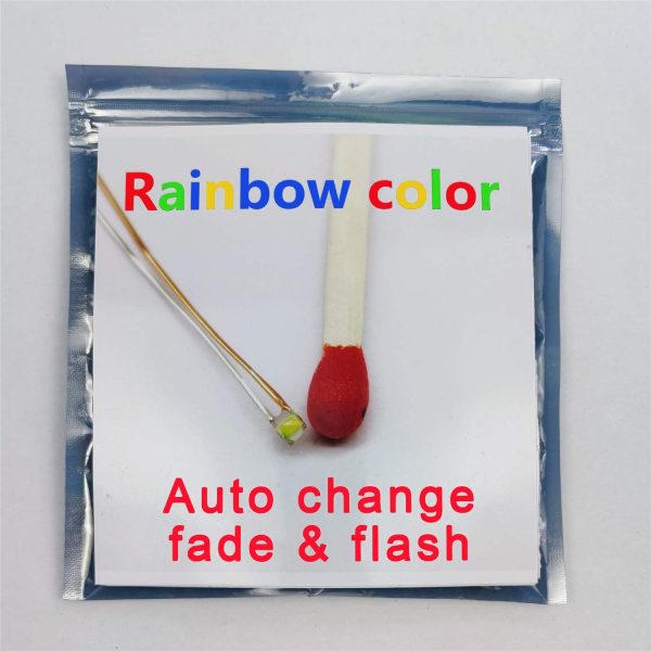 Bowerful LED Rainbow Flashing Miniature Lights for Models-0