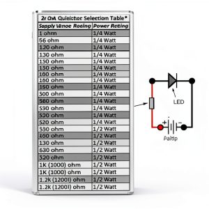 Lighthouse LEDs 5mm Diffused Red LED Wide Angle DIP-0