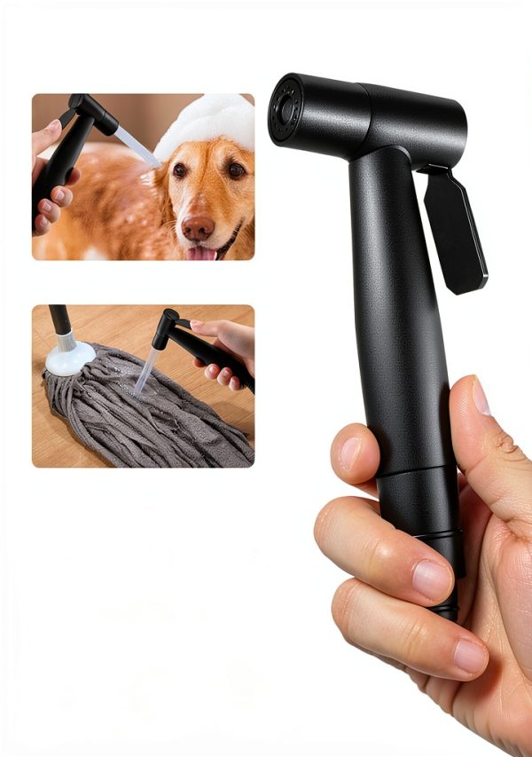 BRITULIF Bidet Sprayer Stainless Steel Matte Black-3