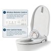 Kaper Smart Bidet Seat Heated Modern White Plastic-3