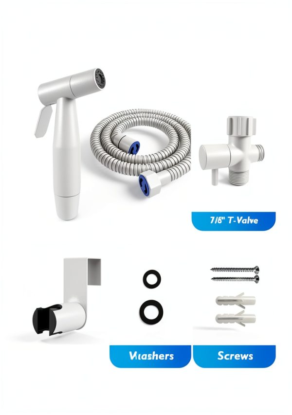 BRITULIF Bidet Sprayer Stainless Steel Leak-Proof Easy-3