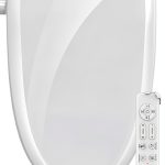 Donlim Heated Bidet Seat White Elongated Modern ABS Material-0