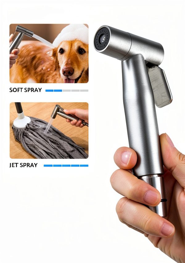 BRITULIF Bidet Sprayer Brushed Nickel Leak Free Design-3