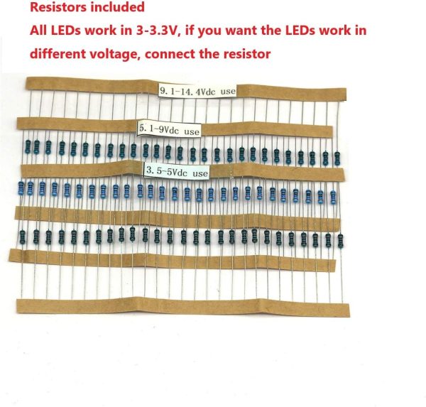 Bowerful LED Rainbow Flashing Miniature Lights for Models-5