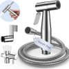 Bidet Sprayer BRITULIF Hands-Free Stainless Steel Bathroom-0