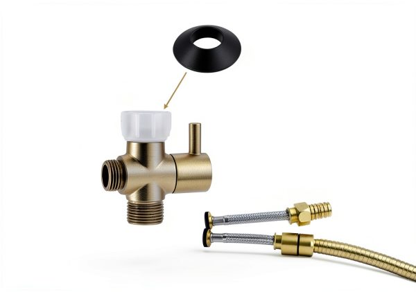 Purrfectzone Bidet Sprayer Stainless Steel Adjustable Modern-1