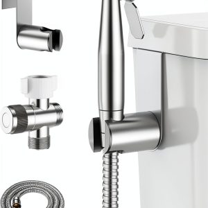 BRITULIF Bidet Faucet Aluminum Lever Handle Single Hole-0