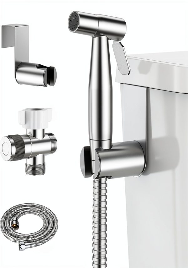 BRITULIF Bidet Faucet Aluminum Lever Handle Single Hole-0