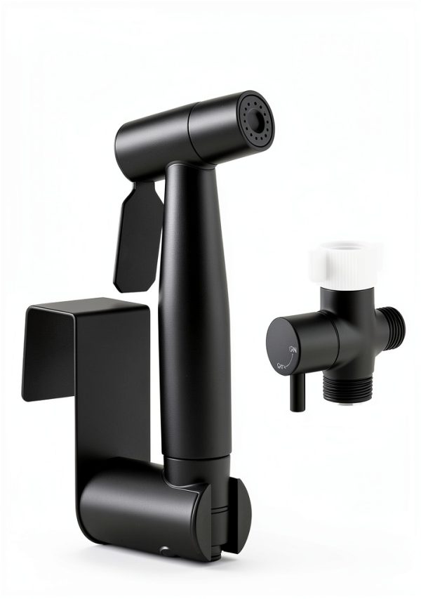 BRITULIF Bidet Sprayer Stainless Steel Matte Black-1