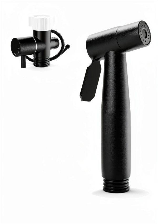 BRITULIF Bidet Sprayer Stainless Steel Matte Black-5