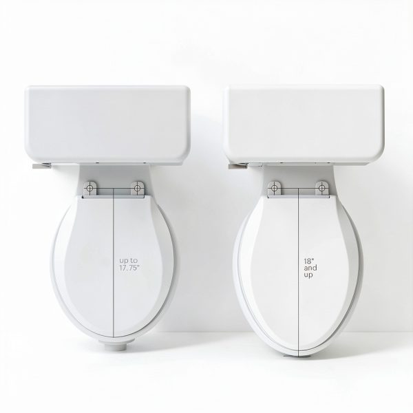 Brondell SE400 Bidet Seat Heated Elongated White Side Arm-2