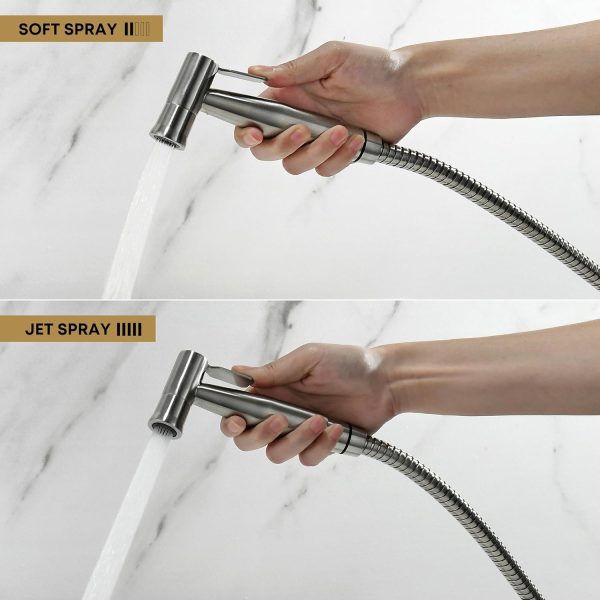 Purrfectzone Bidet Toilet Sprayer Stainless Steel Easy-3