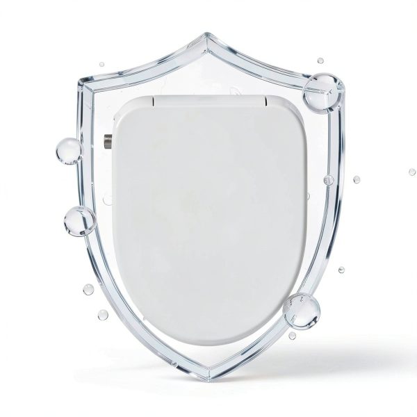 Kaper Smart Bidet Seat Heated Modern White Plastic-5