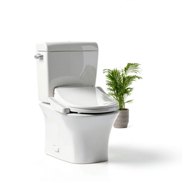 Brondell SE400 Bidet Seat Heated Elongated White Side Arm-8
