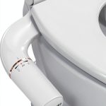 SAMODRA Bidet Ultra Slim Dual Nozzle Rose Gold Attachment-0