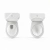 Kaper Smart Bidet Seat Heated Modern White Plastic-4