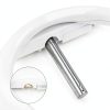Brondell SE400 Bidet Seat Heated Elongated White Side Arm-5