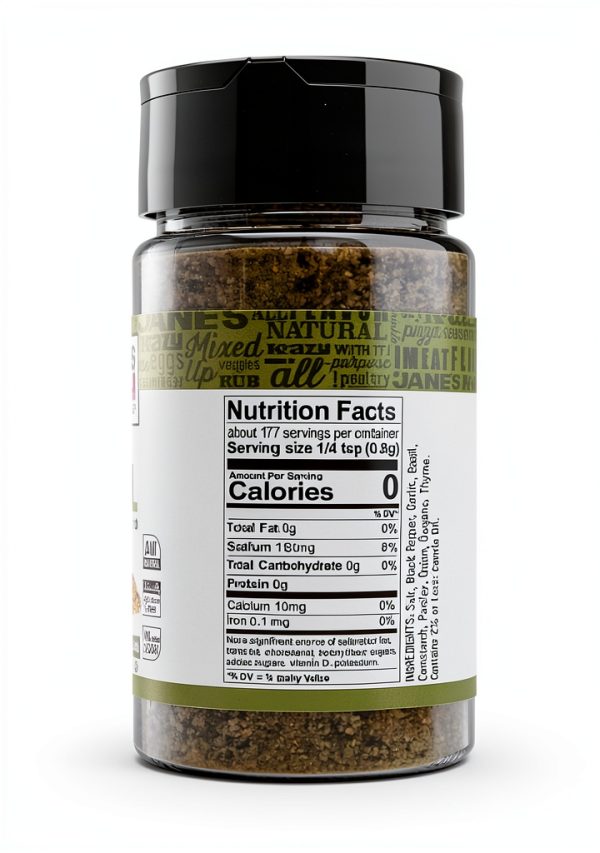 World Finer Foods Garlic Salt Seasoning 5oz-1