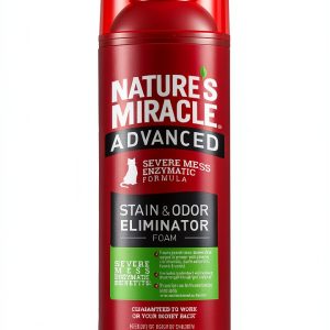 Natures Miracle Advanced Stain and Odor Eliminator Foam Cat 17.5 oz-0