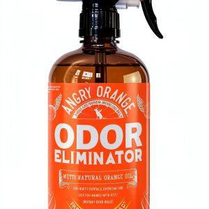 ANGRY ORANGE Pet Odor Eliminator for Dog and Cat Urine, Carpet Stains, and Strong Smells – Citrus Cleaner with Natural Orange Oil – 24 oz-0