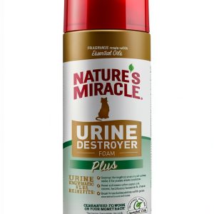 Nature's Miracle Urine Destroyer Plus Cat Stain Remover Foam 17.5oz-0