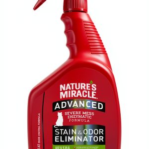 Nature's Miracle Advanced Cat Stain and Odor Eliminator Spray 32 Fl Oz-0